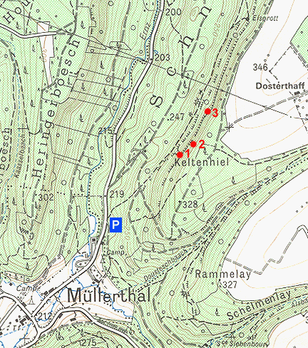 Map of M�llerthal